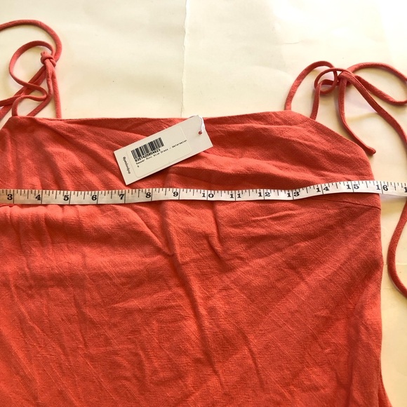 Petal & Pup Women's Sawyer Watermelon Linen Blend Mini Slip Dress Size S - Picture 11 of 13